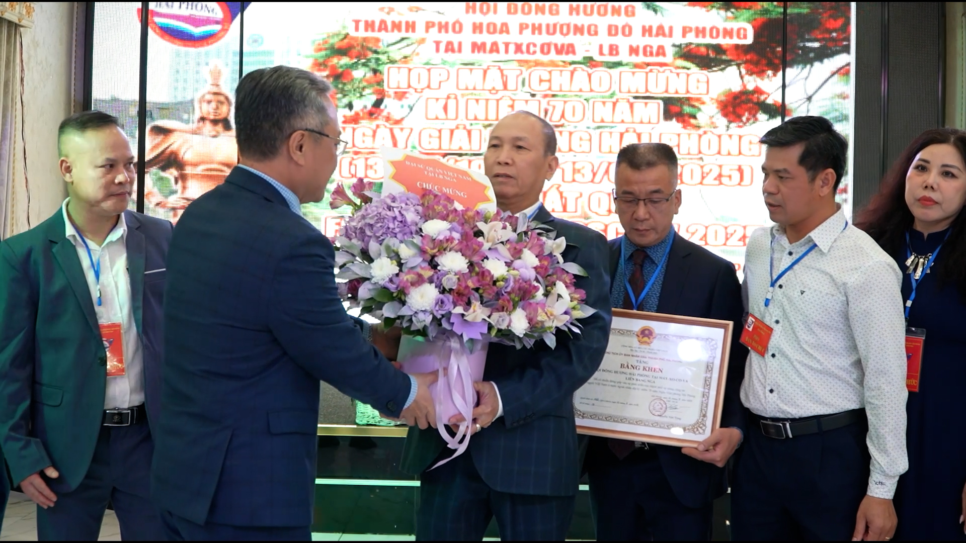 Kỷ niệm 70 năm ngày giải phóng Hải Phòng tại Liên bang Nga